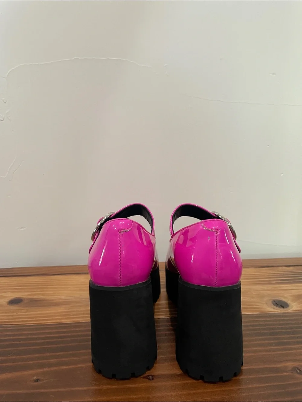 Current Mood Dolls Kill Candy Damnation  Platform Mary Janes Size 6M